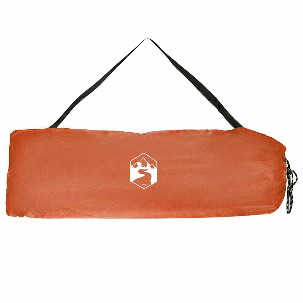 vidaXL Σκηνή με στέγη Άλλο Γκρι και Πορτοκαλί και Μαύρο 280 x 220 x 176 εκ.