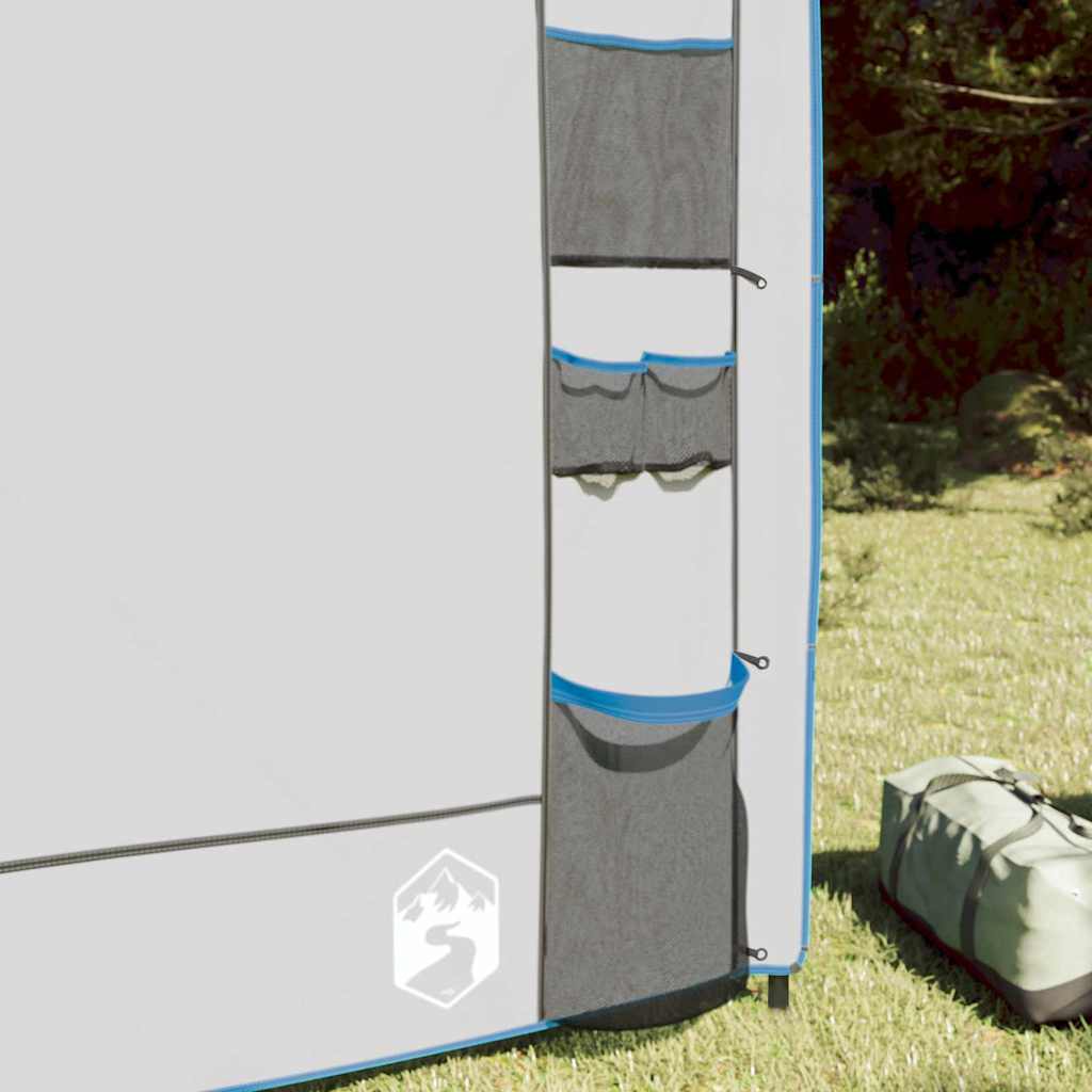 vidaXL Κρεμαστός Οργανωτής Σκηνής Γκρι και Μπλε 320 x 182 εκ. oxford