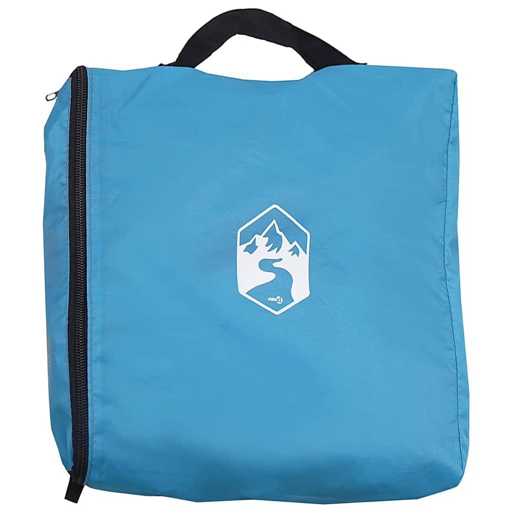 vidaXL Σακούλα Αποθήκευσης 4 pcs Γκρι και Μπλε 24 x 16 x 24 εκ oxford