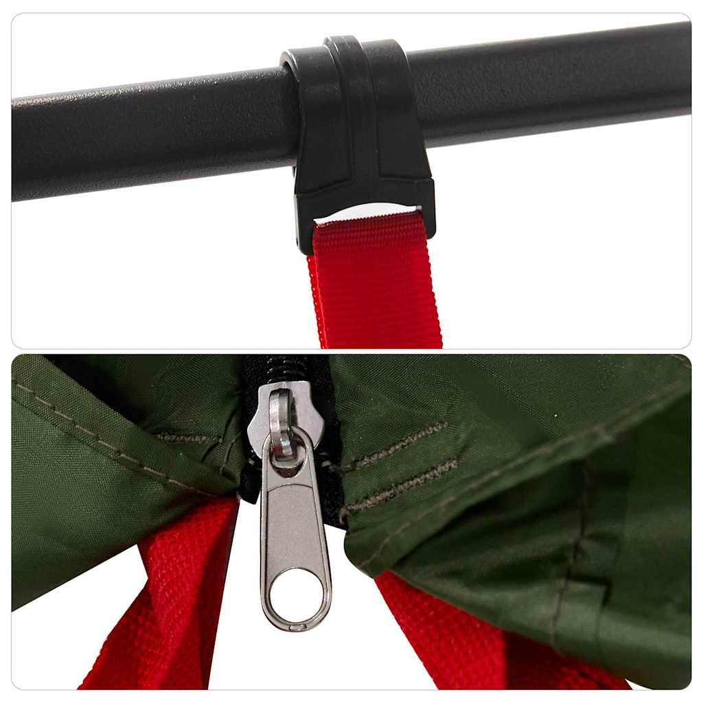 vidaXL Μεσαία Εσωτερική Σκηνή Πράσινο 303 x 303 εκ.