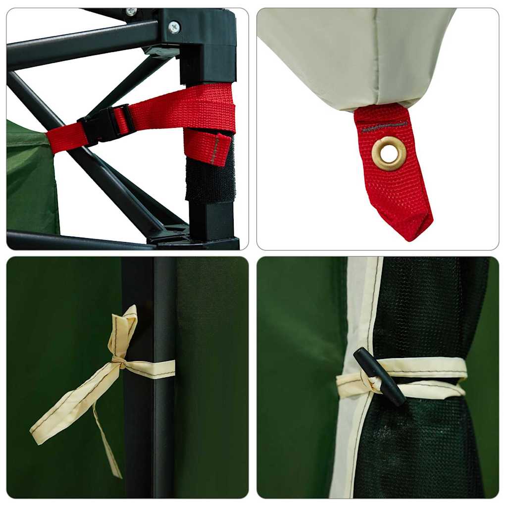 vidaXL Μεσαία Εσωτερική Σκηνή Πράσινο 290 x 288 εκ.