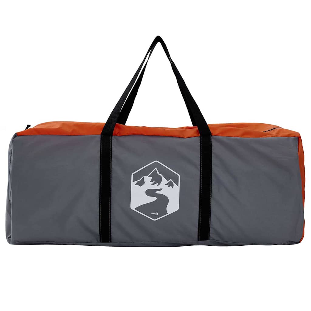 vidaXL Οικογενειακή Εσωτερική Σκηνή Γκρι 520 x 520 x 190 εκ