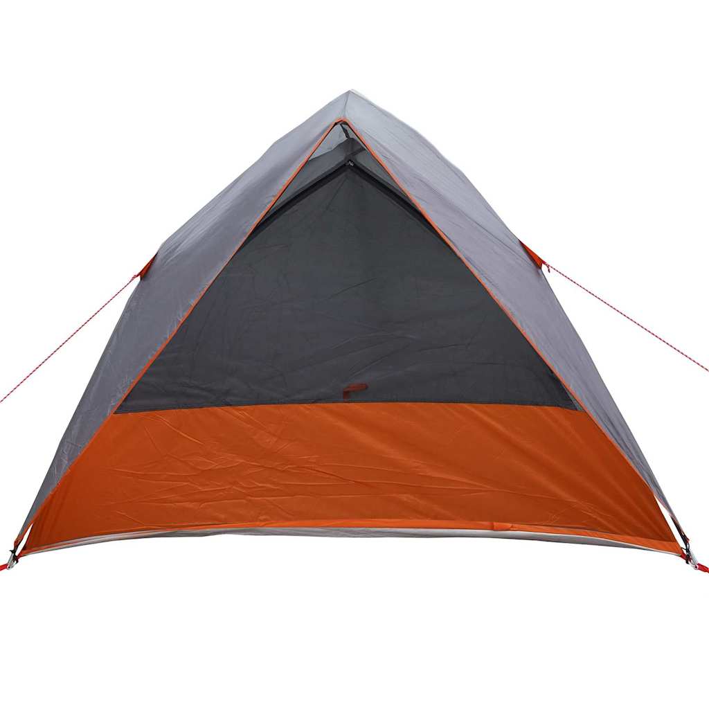 vidaXL Σκηνή Γκρι και πορτοκαλί 275 x 230 x 140 εκ.