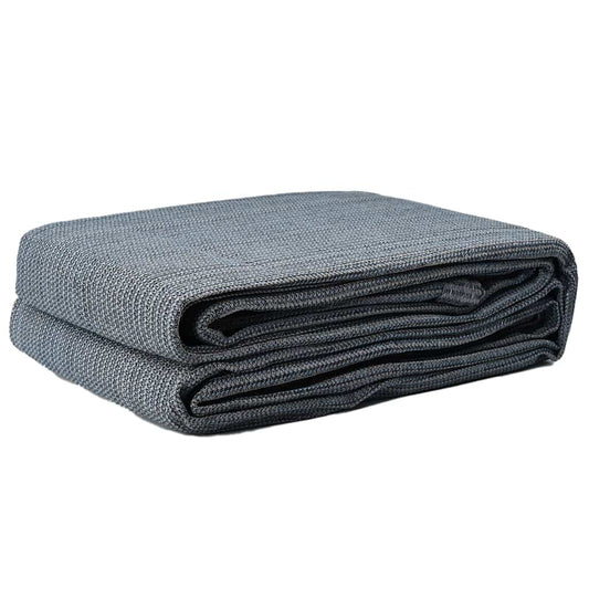 vidaXL Χαλκάκι Σκηνής Μπλε και Γκρι 550 x 250 cm Πολυαιθυλένιο