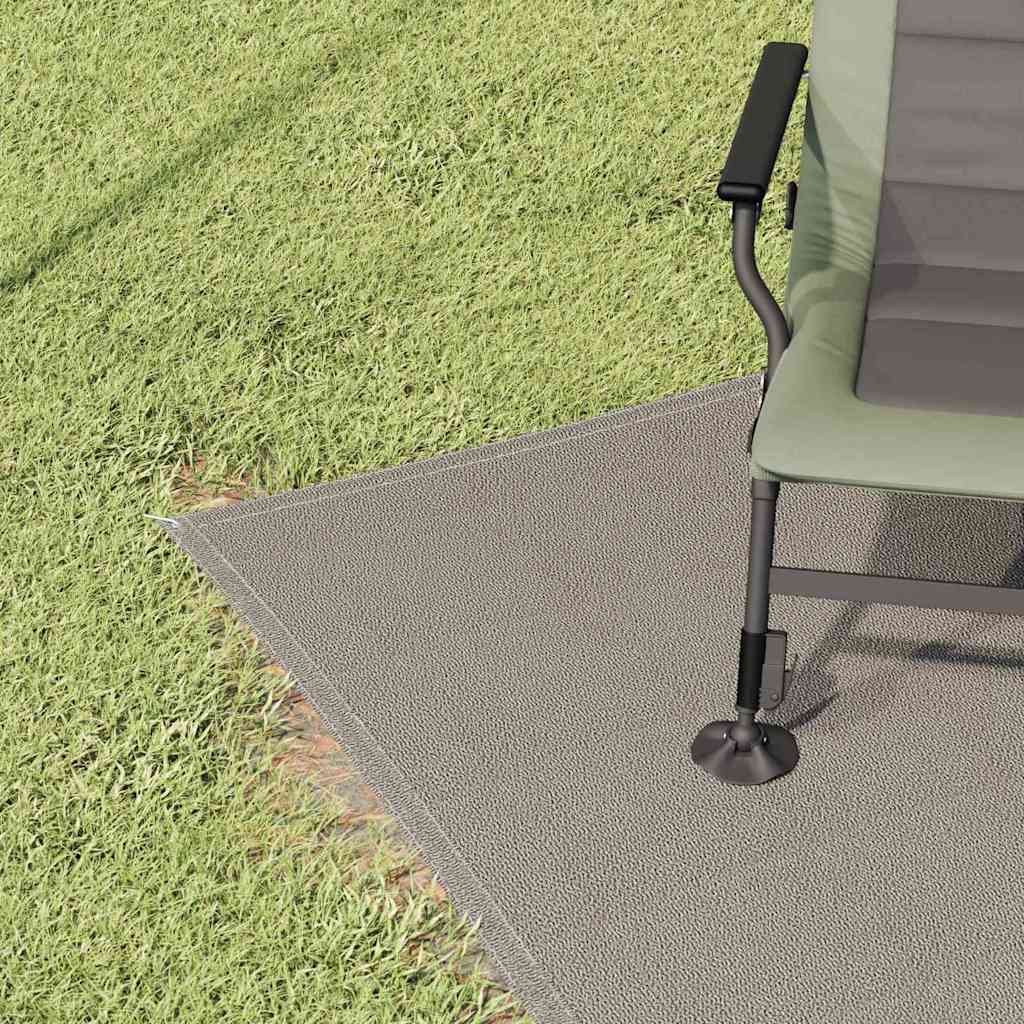 vidaXL Χαλκάκι Σκηνής Ανοιχτό γκρι 250 x 200 cm Πολυαιθυλένιο