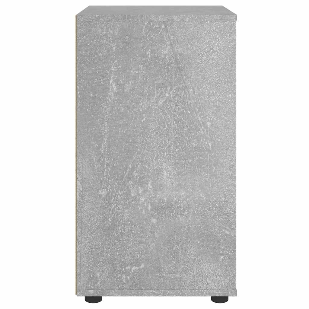 vidaXL Μπουφές VISNES Μπετόν Γκρι 60x40x73 cm Επεξεργασμένο ξύλο