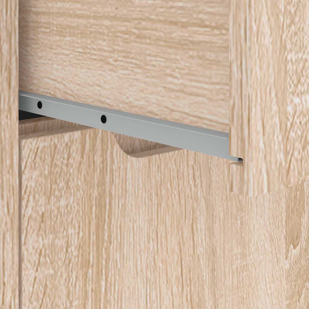 vidaXL Sideboard VISNES Δρυς Sonoma 60x40x73 cm Ξύλο μηχανής