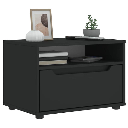 ντουλάπι τηλεόρασης vidaXL "VISNES" Μαύρο 60x40x38 cm Ξύλινη κατασκευή