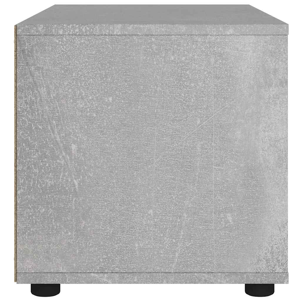 vidaXL ντουλάπι τηλεόρασης VISNES Γκρι μπετόν 60x40x38 cm