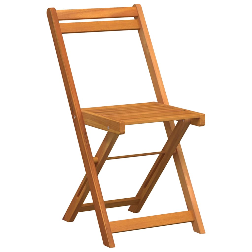 vidaXL Σετ Μπρετόν 3 Τεμαχίων Συμπαγές Ξύλο Ακακίας