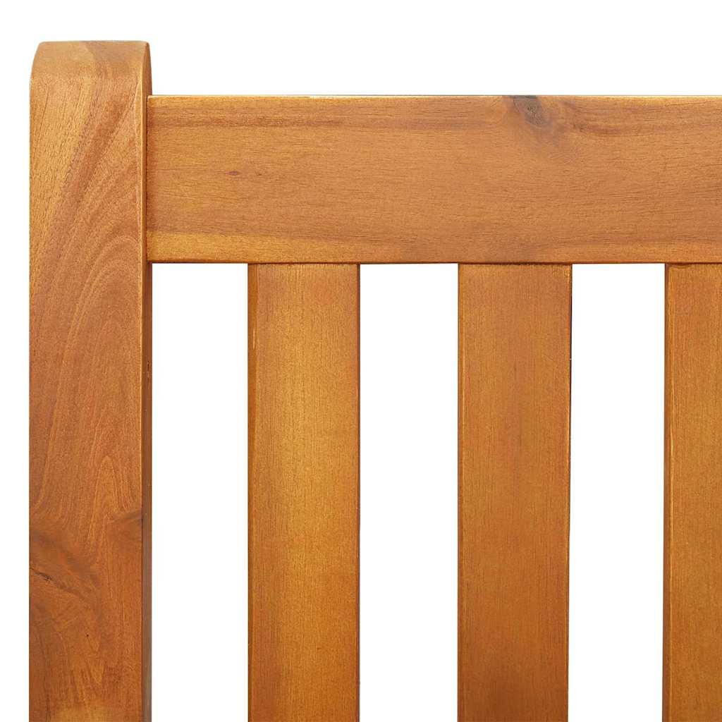 vidaXL Κούνια Κήπου Καφέ 119 x 35 x 47 εκ. Μασίφ ξύλο ακακίας