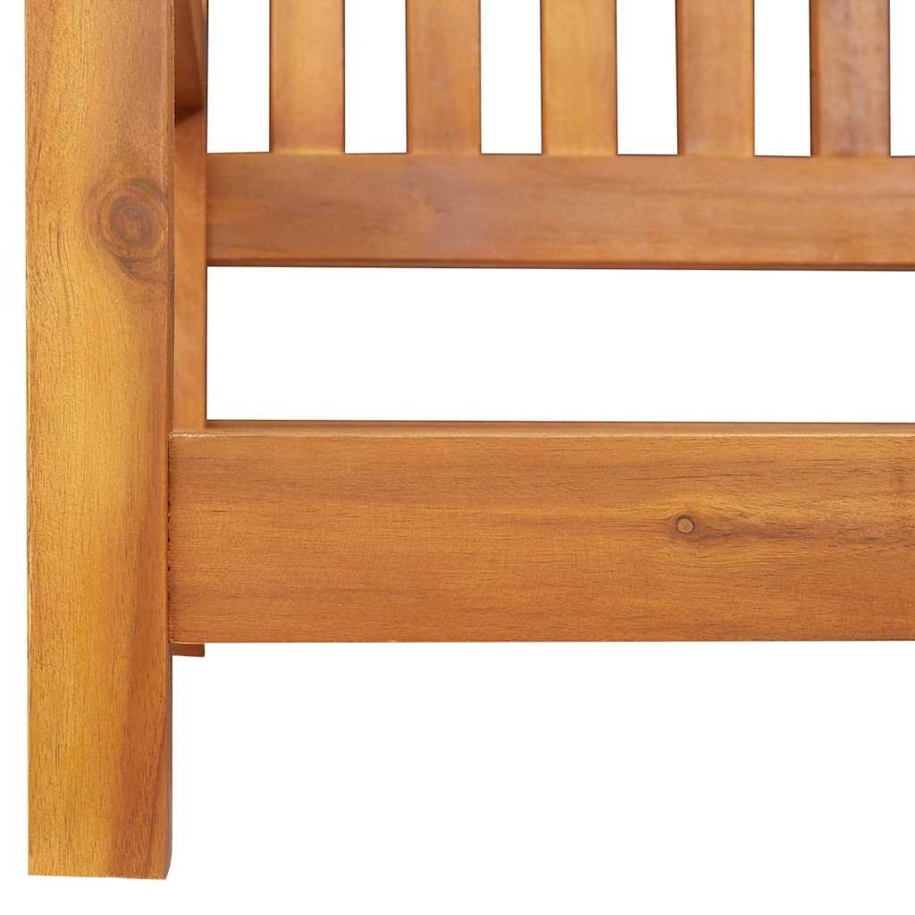 vidaXL Κούνια Κήπου Καφέ 119 x 35 x 47 εκ. Μασίφ ξύλο ακακίας