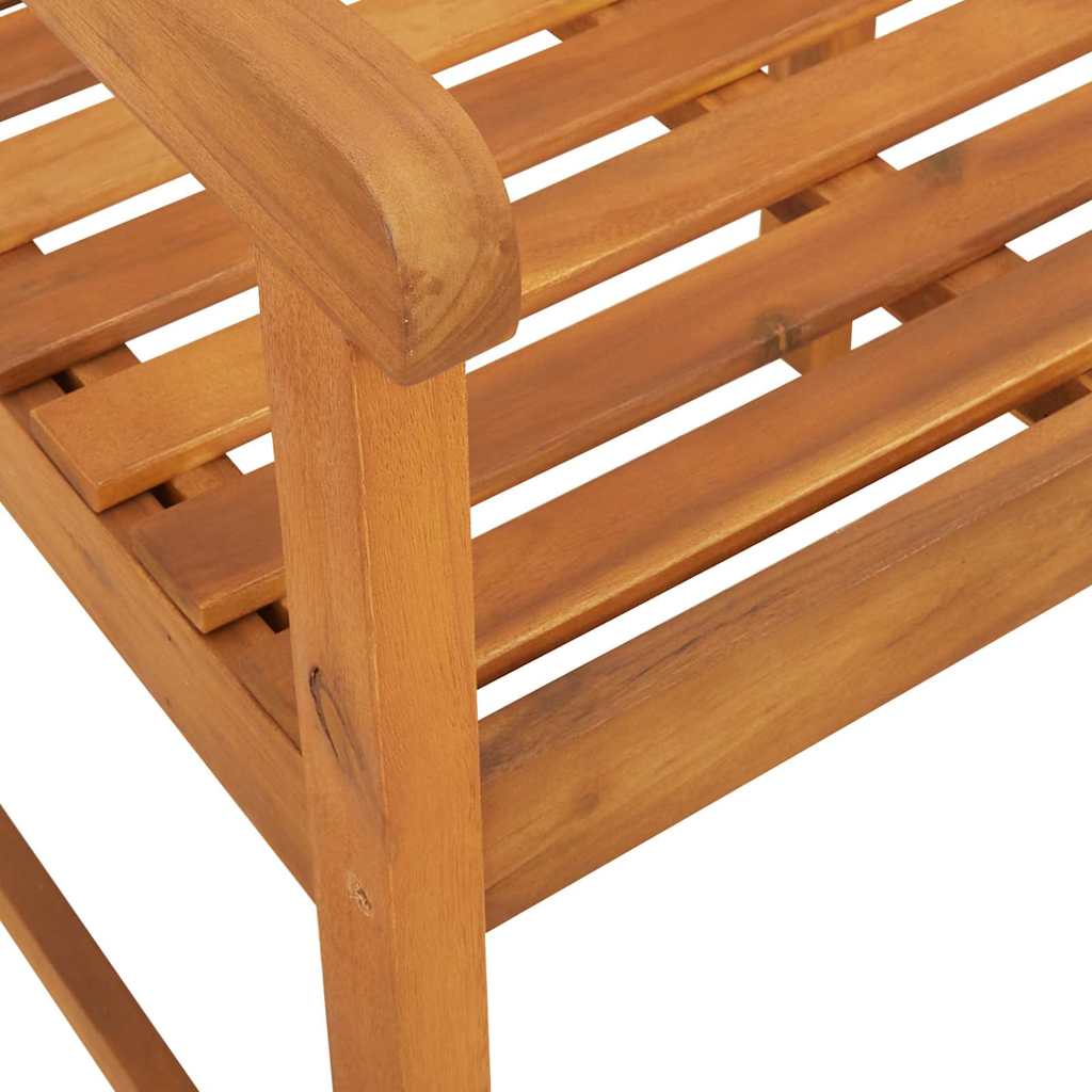 vidaXL Εξωτερικός πάγκος 2 pcs Φυσικό 56 x 55,5 x 90 εκ.