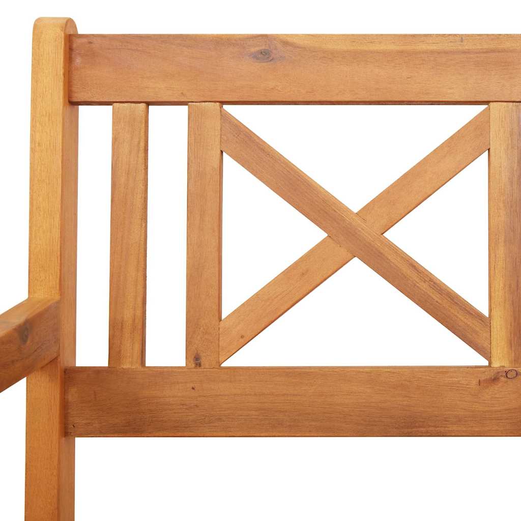 vidaXL Εξωτερικός πάγκος 2 pcs Φυσικό 56 x 55,5 x 90 εκ.