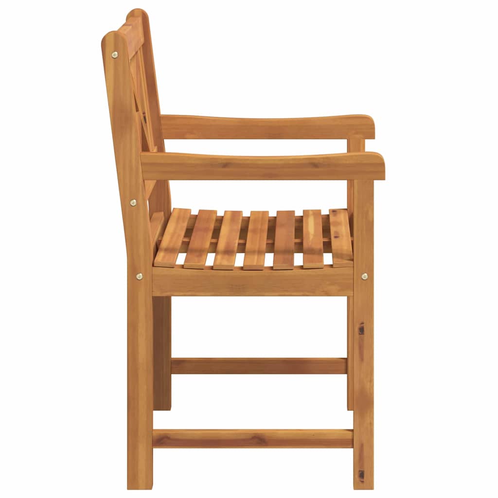 vidaXL Εξωτερικός πάγκος 2 pcs Φυσικό 56 x 55,5 x 90 εκ.