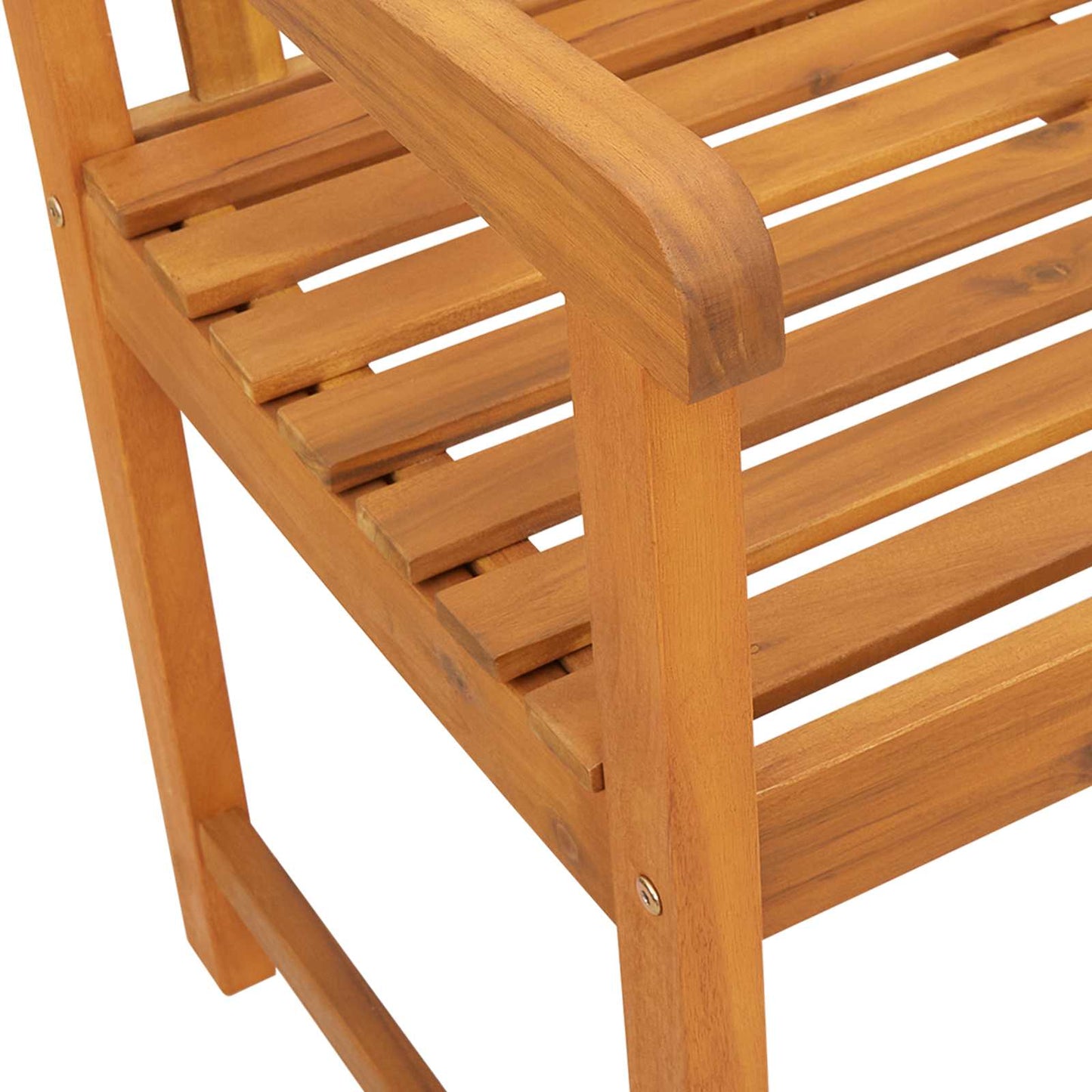 vidaXL Παγκάκι κήπου Καφέ 110 x 56 x 90 εκ. Στερεό Ξύλο Ακακίας