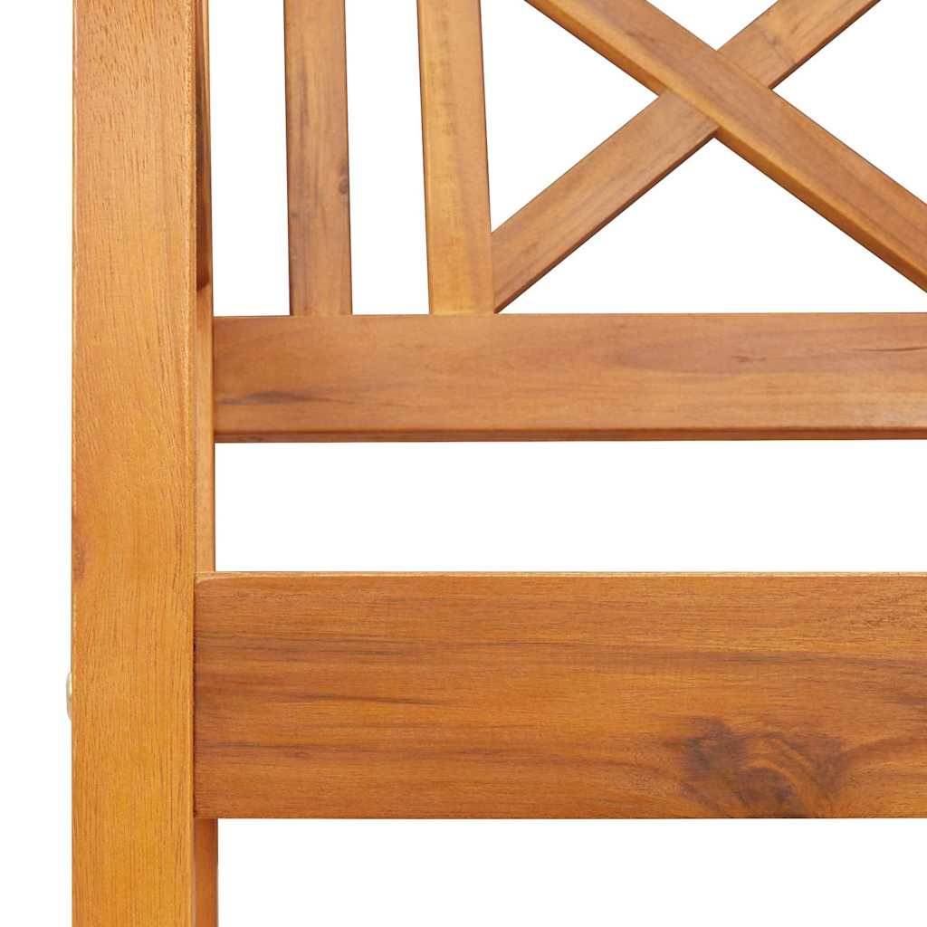 vidaXL Παγκάκι κήπου Καφέ 150 x 56 x 90εκ Μασίφ ξύλο ακακίας