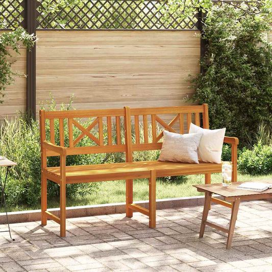 vidaXL Παγκάκι κήπου Καφέ 150 x 56 x 90 εκ. Στερεό Ξύλο Ακακίας