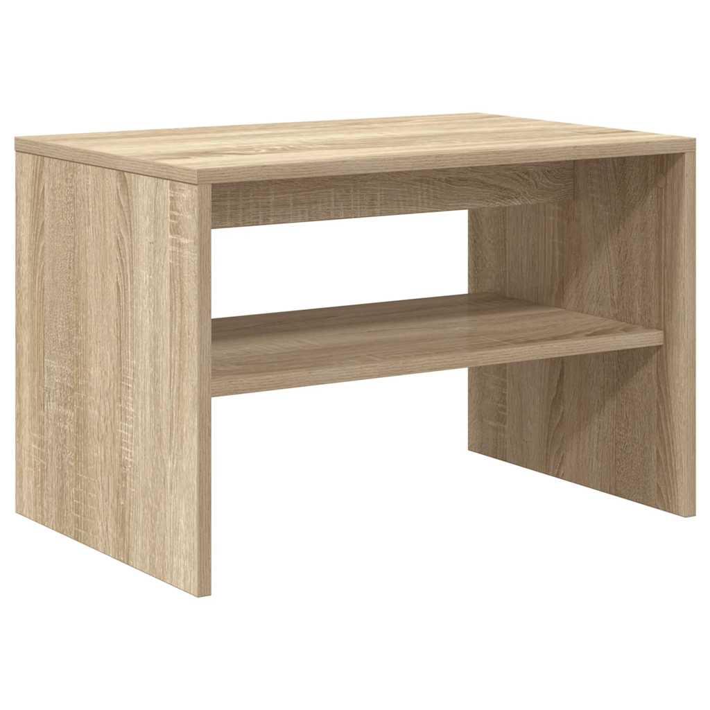 vidaXL Ντουλάπι τηλεόρασης Sonoma Oak 60x40x40 cm Κατασκευασμένο ξύλο