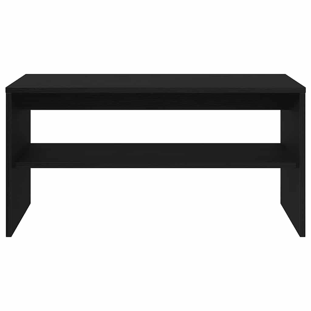 ντουλάπι τηλεόρασης vidaXL Μαύρη βελανιδιά Κατασκευασμένο ξύλο