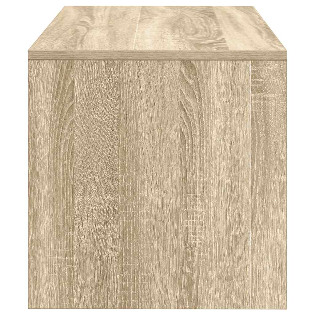 vidaXL Έπιπλο Τηλεόρασης Sonoma Δρυς 80 x 40 x 40 εκ. από Μοριοσανίδα