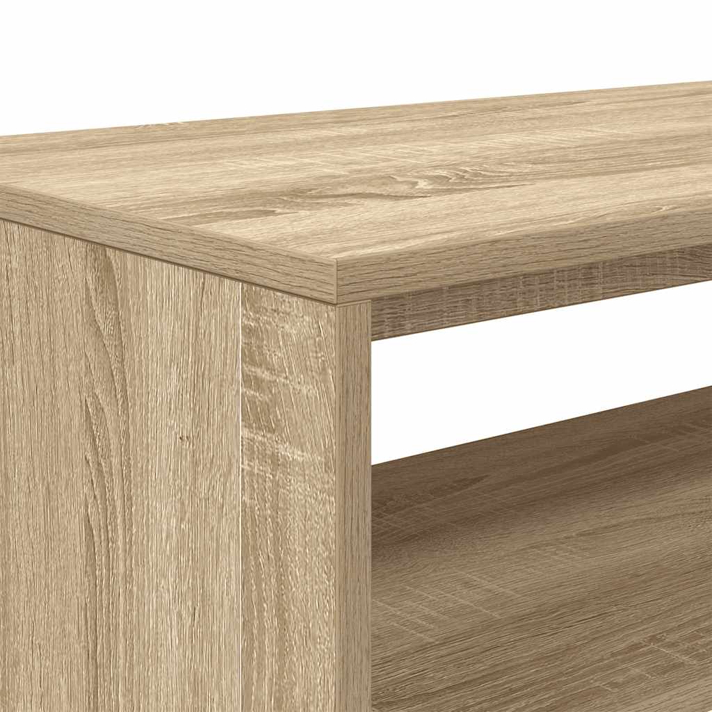 vidaXL Έπιπλο Τηλεόρασης Sonoma Δρυς 80 x 40 x 40 εκ. από Μοριοσανίδα