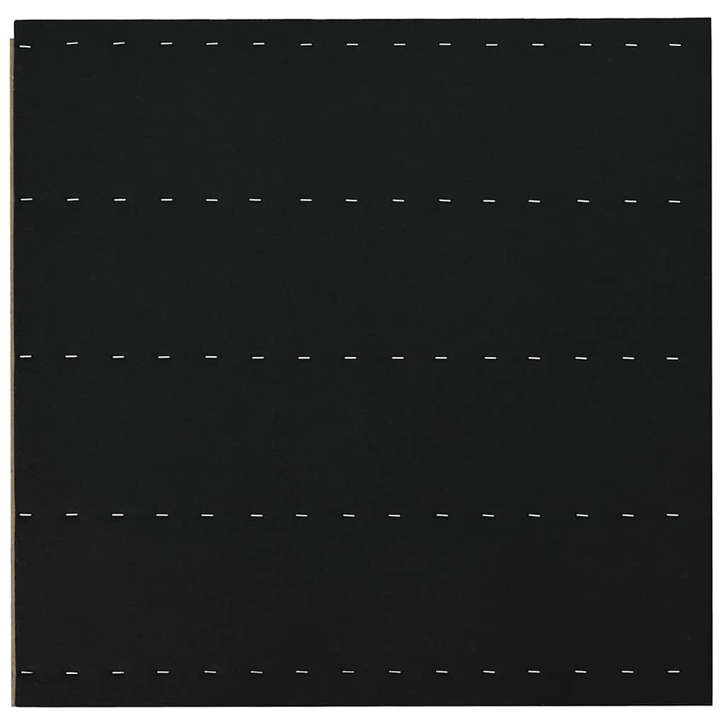 vidaXL Ακουστικά πάνελ τοίχου 8 τεμάχια με σχισμές καπλαμά δρυός