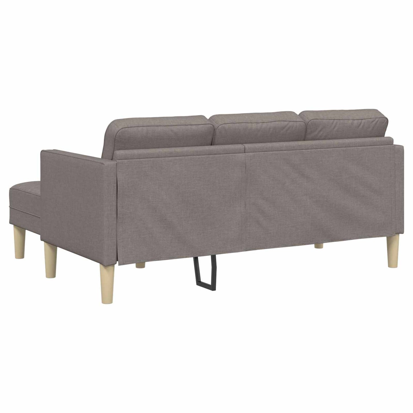 vidaXL Σετ Καναπέ με μαξιλάρι 2 pcs Taupe Πολυεστέρας