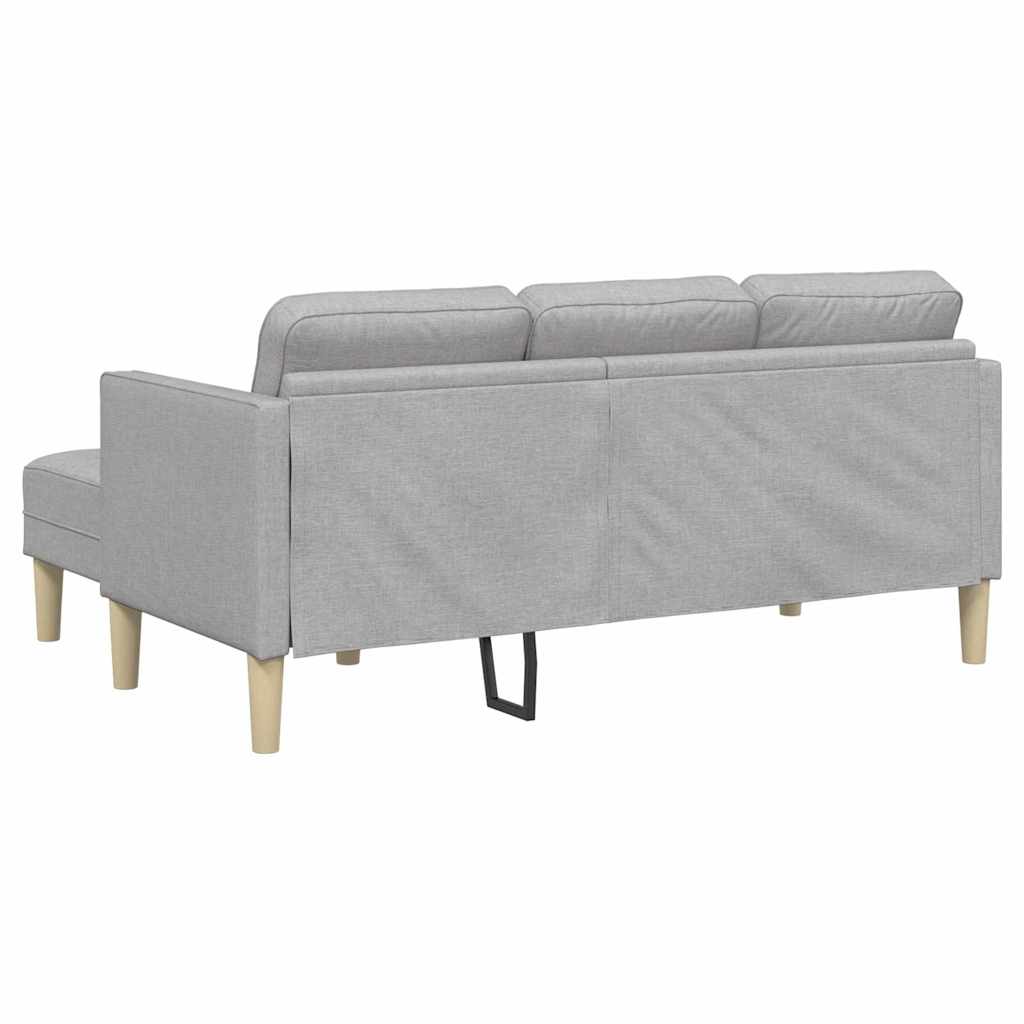 vidaXL Σετ Καναπέ 2 pcs Σκίουρος Γκρί 173 x 131 x 67 εκ Πολυεστέρας
