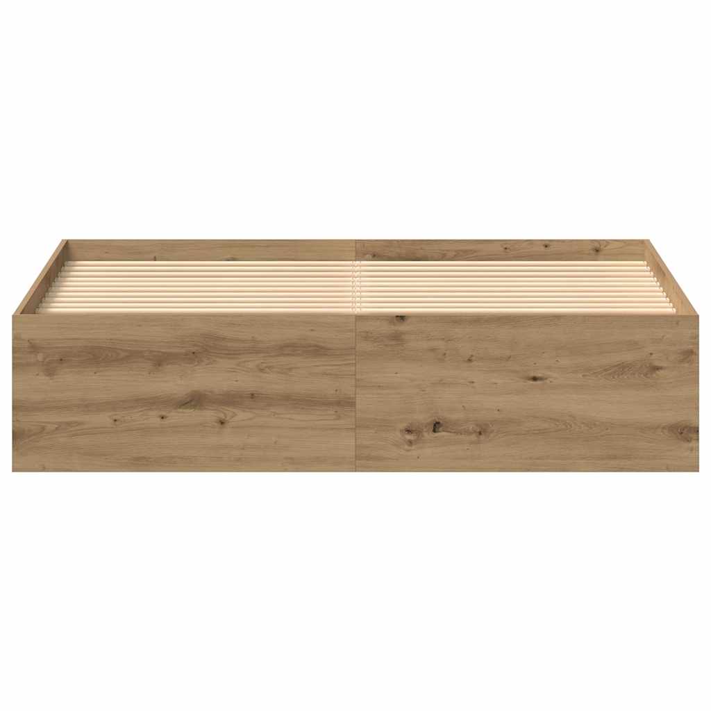 vidaXL Πλαίσιο κρεβατιού χωρίς στρώμα 150x200 εκ. Επεξεργασμένο Ξύλο