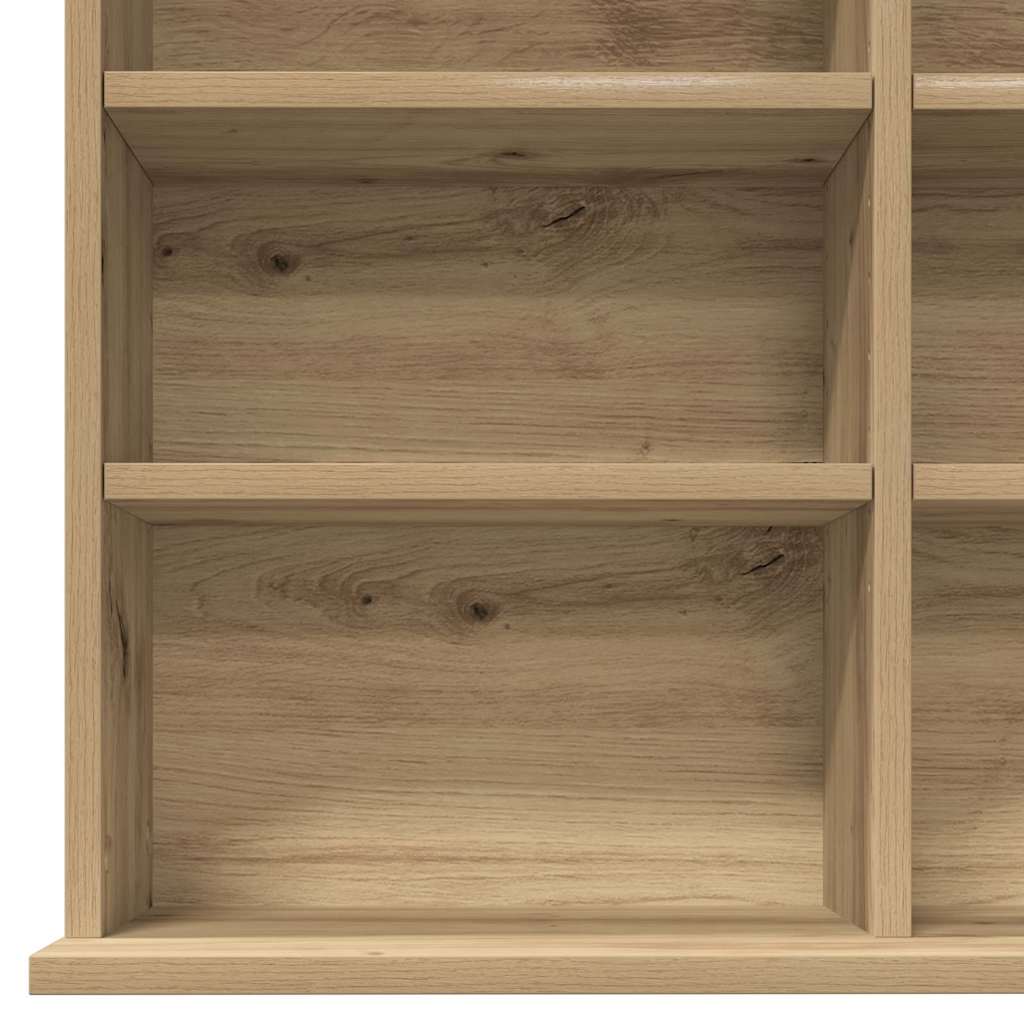 vidaXL Ντουλάπι CD artisan δρυς 101 x 23 x 177.5 εκ Επεξεργασμένο ξύλο