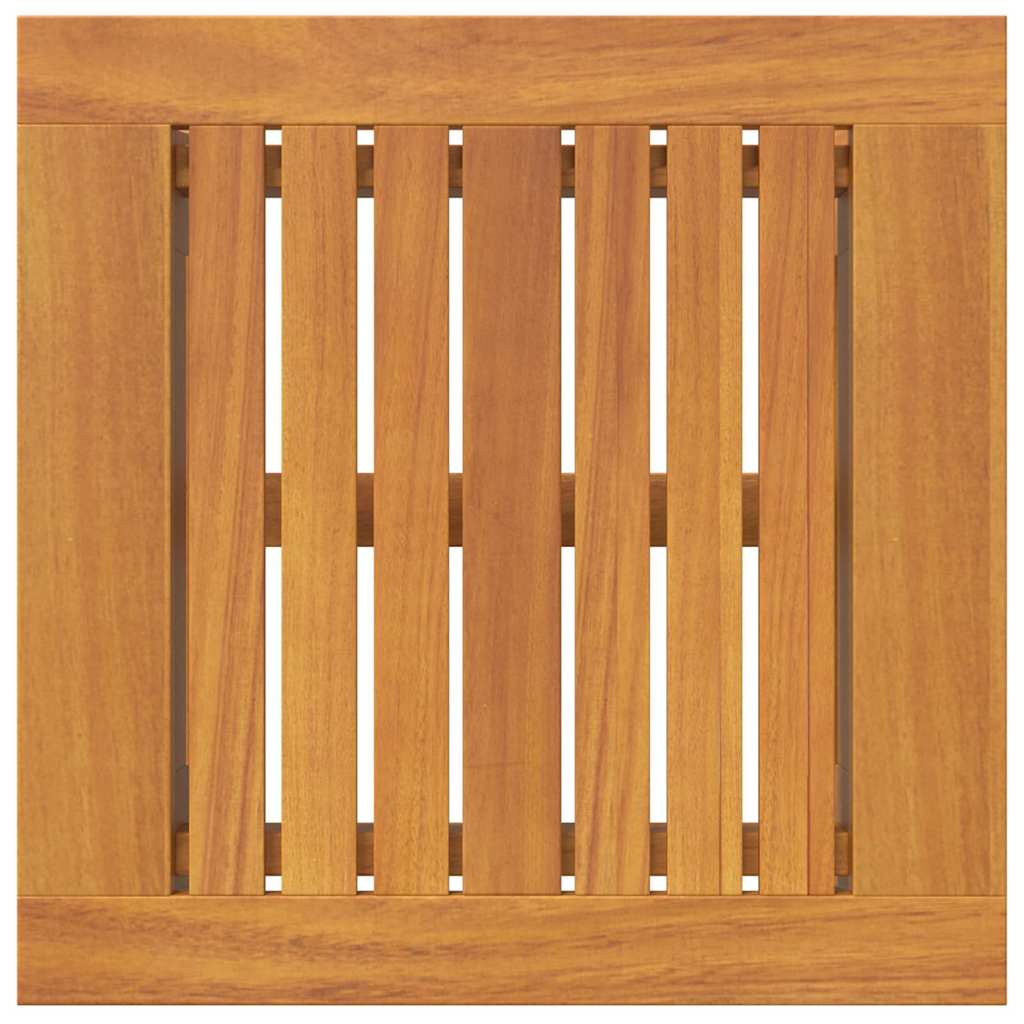 vidaXL Πλαϊνό Τραπέζι 45x45x40 εκ. Μασίφ Ξύλο Ακακίας