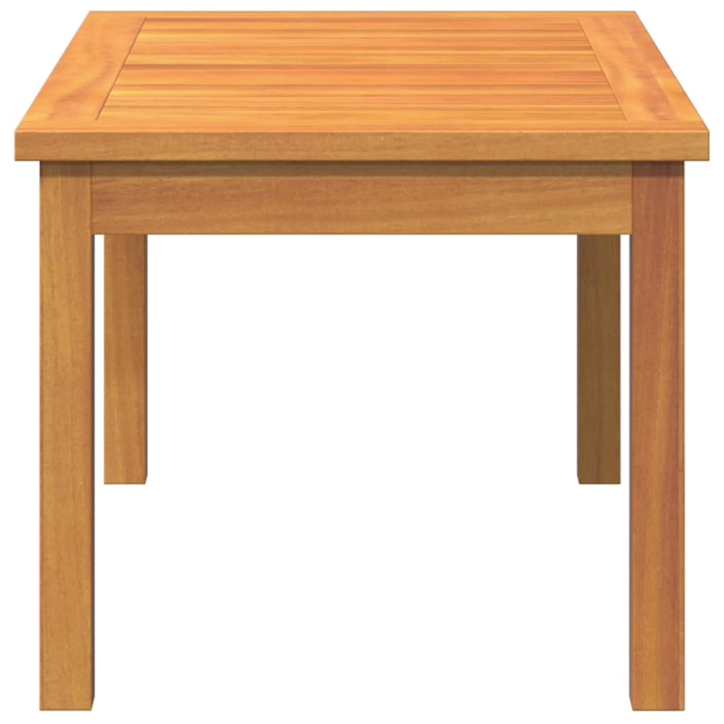 vidaXL Τραπεζάκι σαλονιού Φυσικό Λάδι Στερεό Ξύλο Ακακίας