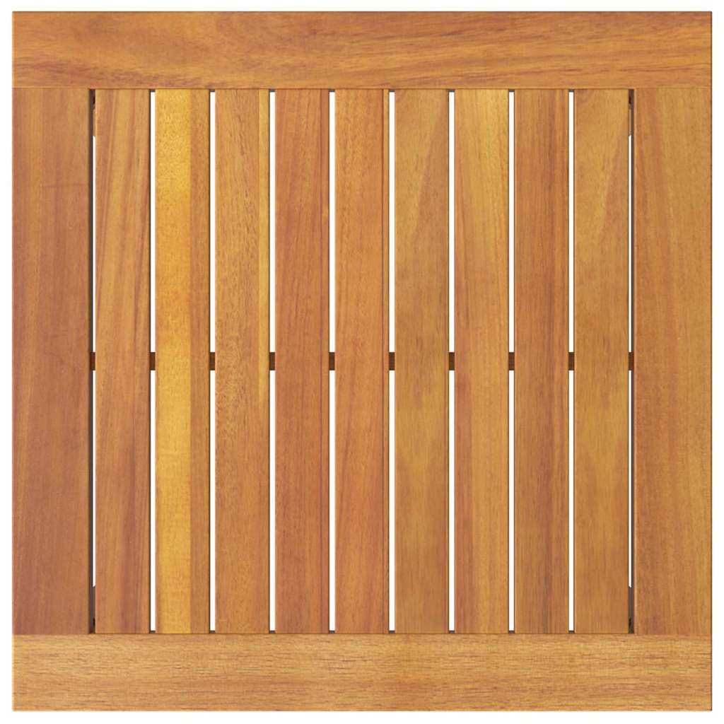 vidaXL Τραπέζι πλευράς 45x45x38 εκ. Μασίφ ξύλο ακακίας