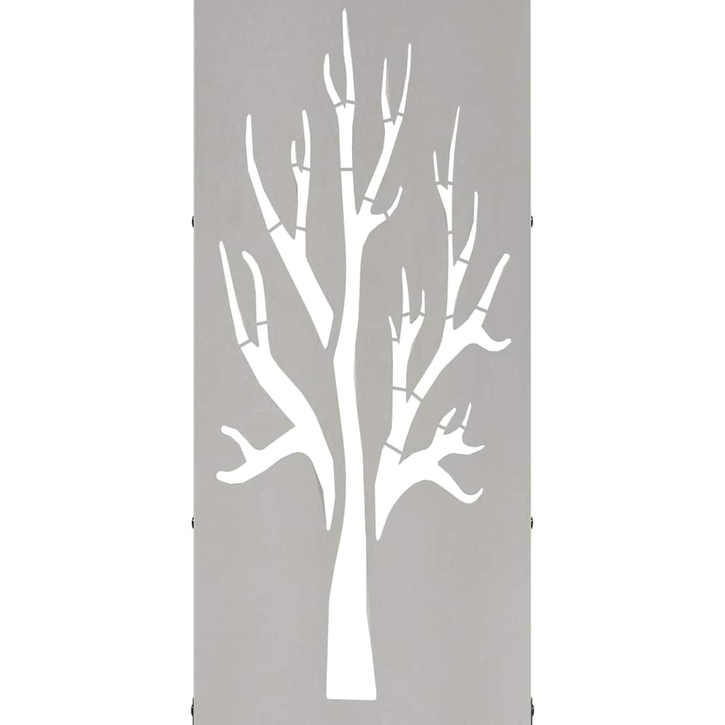 vidaXL Ραφιέρα Καυσόξυλων 40x30x80 εκ. από Ανοξείδωτο ατσάλι