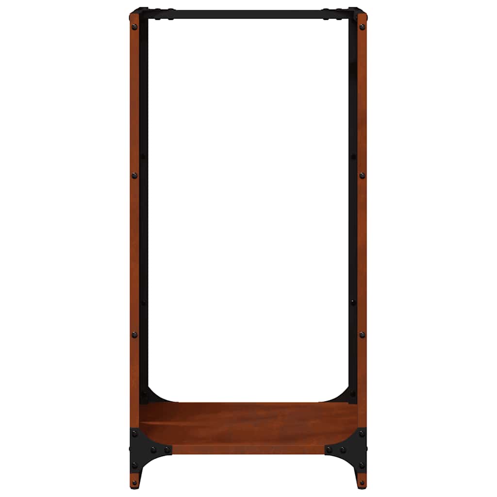 Ράφι για καυσόξυλα vidaXL 40x30x80 cm Ατσάλι σκληρυθέν στον αέρα