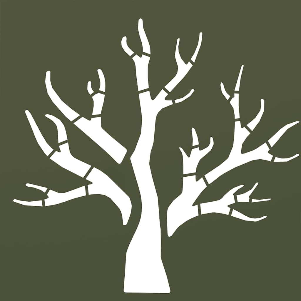 vidaXL Ράφι Καυσόξυλων 40x40x40 εκ. Χάλυβας ψυχρής έλασης