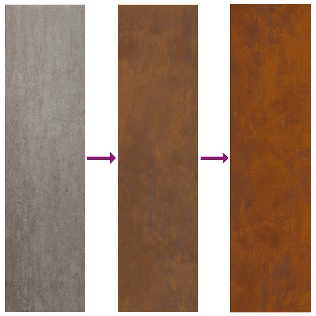 Ράφι για καυσόξυλα vidaXL 40x40x40 cm Ατσάλι σκληρυθέν στον αέρα