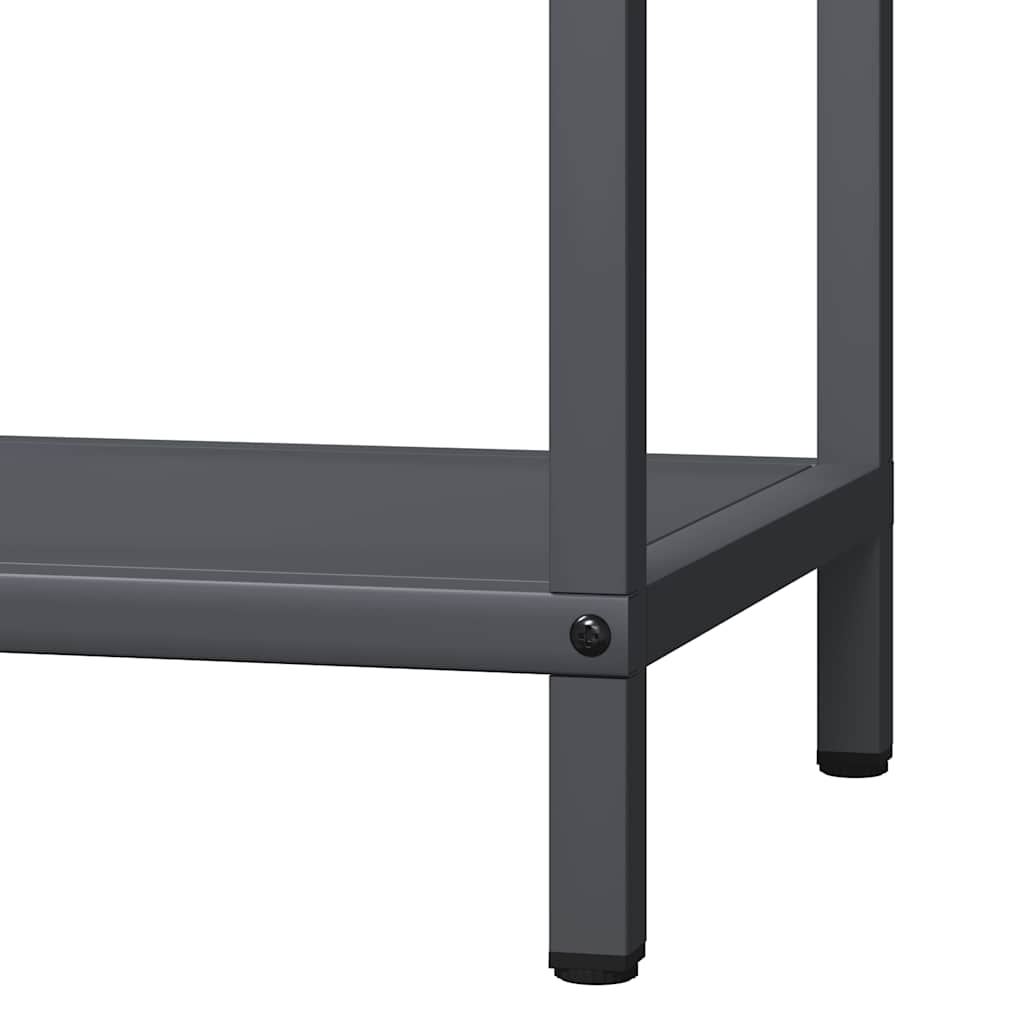 vidaXL Ράφι για καυσόξυλα Ανθρακί 40x25x60 εκ. Ατσάλι ψυχρής έλασης