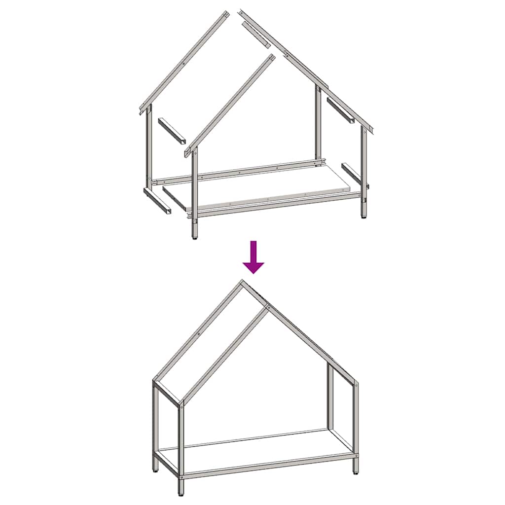 vidaXL Ράφι για καυσόξυλα Ελαιοπράσινο 60x25x60cm Ατσάλι ψυχρής έλασης