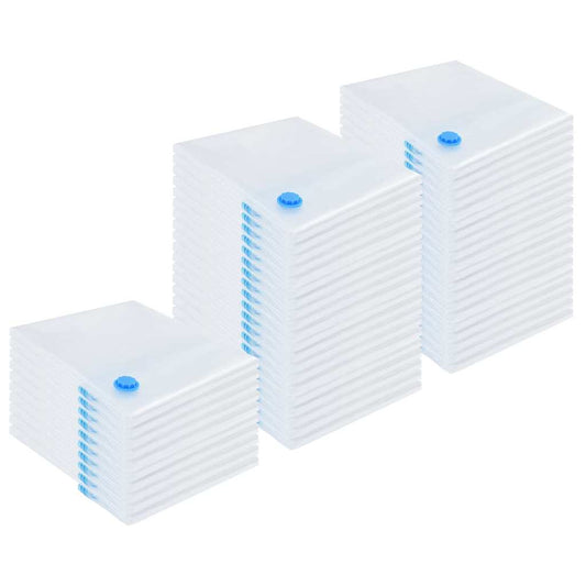 vidaXL Σακούλες Αποθήκευσης Αεροστεγούς, 50 τμχ, 100x80 εκ