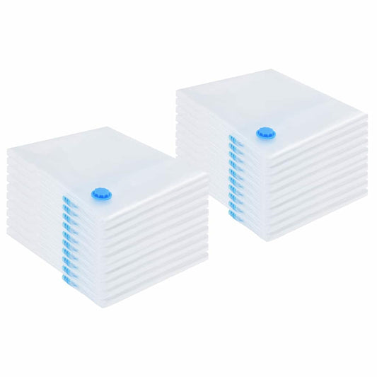 vidaXL Τσάντες Αποθήκευσης Κενού, 20 τμχ, 130x100 εκ