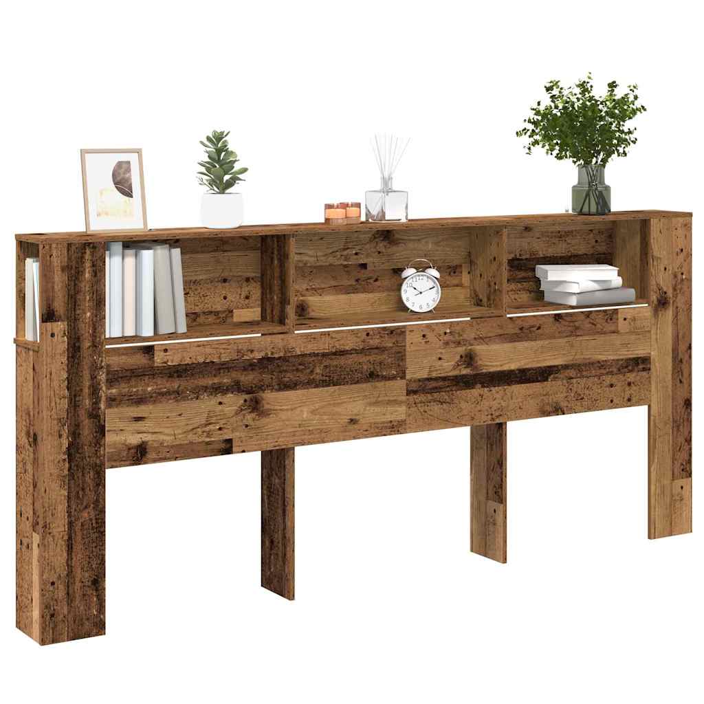 vidaXL Κρεβάτι με Κεφαλάρι 220 x 18,5 x 104,5 εκ. Επεξεργασμένο ξύλο