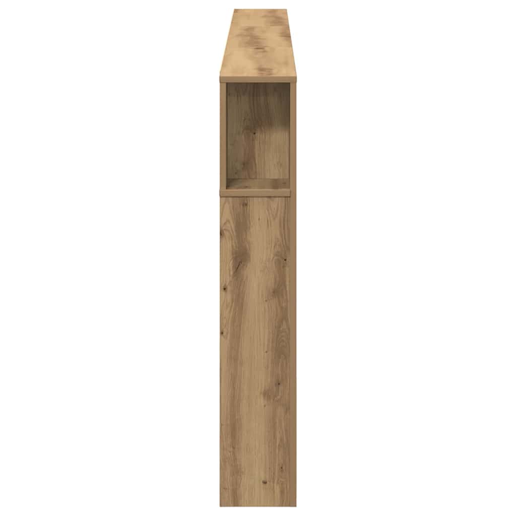 vidaXL Κρεβάτι με Κεφαλάρι Artisan Oak Επεξεργασμένο Ξύλο