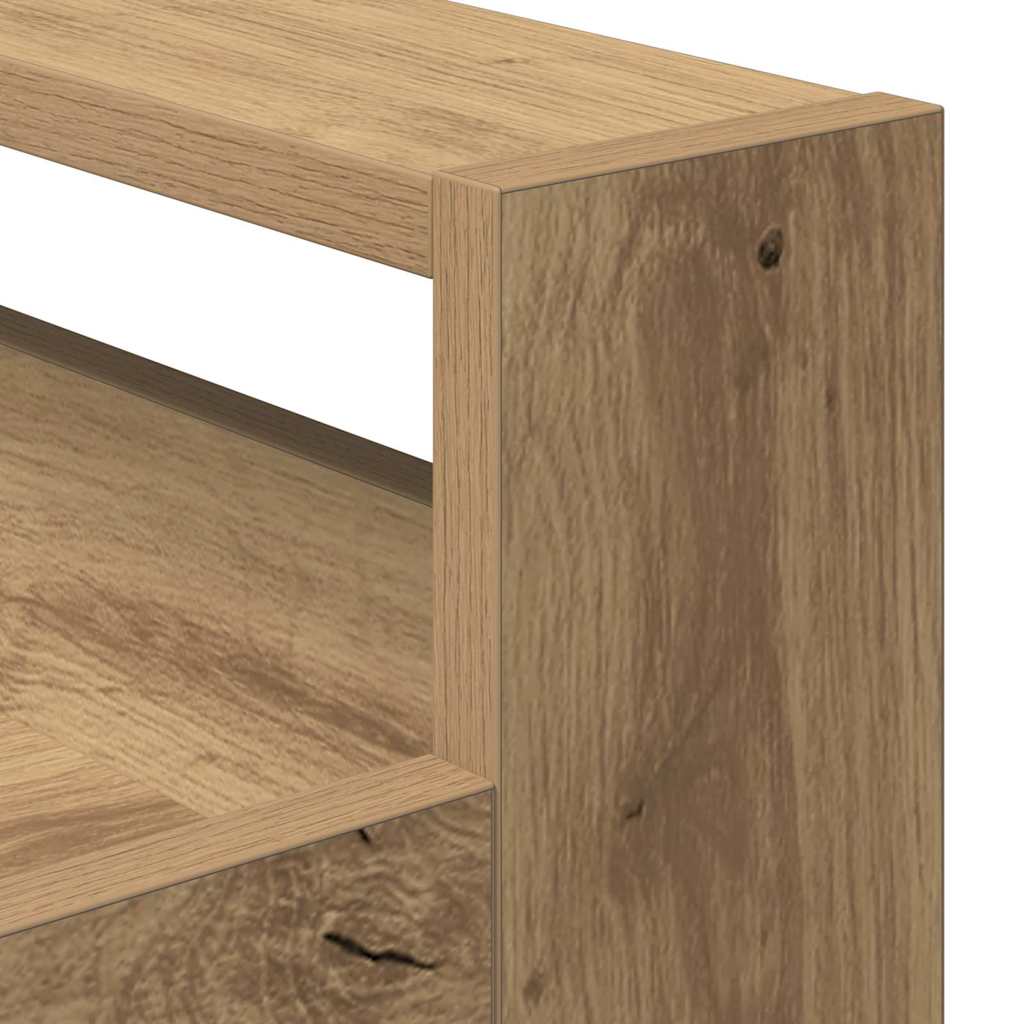 vidaXL Καρότσι Κουζίνας Artisan Oak 60 x 45 x 80 εκ Επεξεργασμένο ξύλο
