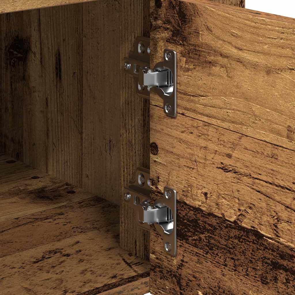 vidaXL Καρότσι Κουζίνας Παλαιό ξύλο 60 x 45 x 80 εκ Επεξεργασμένο ξύλο