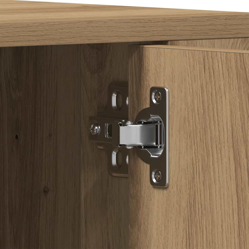 vidaXL Ντουλάπι TV artisan δρυς 100 x 35 x 40 εκ Επεξεργασμένο ξύλο