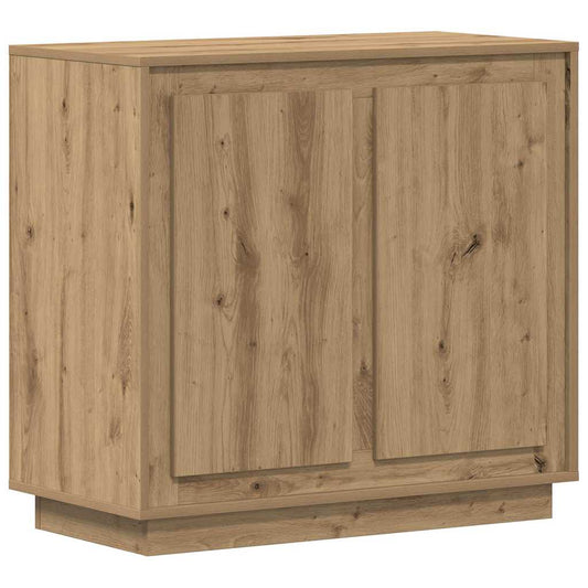 vidaXL Πλαϊνό γραφείο Artisan Oak 80 x 40 x 75 εκ. Επεξεργασμένο ξύλο