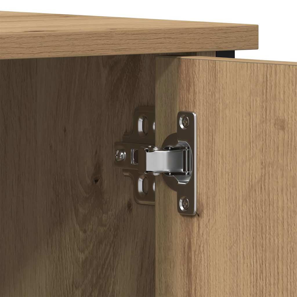 vidaXL Ντουλάπι TV artisan δρυς 100 x 40 x 50 cm Επεξεργασμένο ξύλο