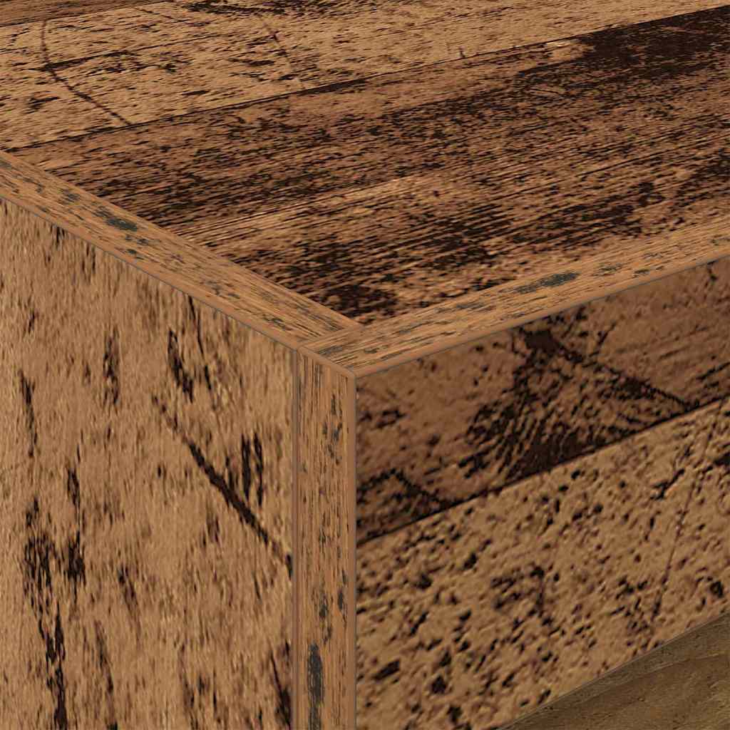 vidaXL Κομοδίνο Παλιό ξύλο 50 x 40 x 45 cm Επεξεργασμένο ξύλο